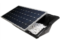 Braket Pemasangan Panel Surya Atap Datar HDPE Ballast Plastik HDPE untuk Pemasangan Atap Surya