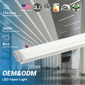 Luz LED IP65 con Certificación ETL, Iluminación Interior para Oficina y Escuela, Tubo Lineal LED T5 <span class=keywords><strong>T8</strong></span> de 4 pies y 8 pies, 36w y 60w - Product Image 1