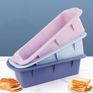 Non-stick Baking <b>Tools</b> Cake Tray Mould 100% Food Grade <b>Silicone</b> Bread Pan Toast Bread Mold - Product Image 2