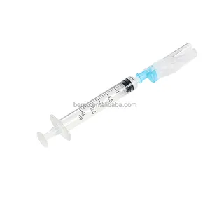 Seringa hipodermic estéril feito sob encomenda, 3ml, 5ml, seringa de segurança para uso médico