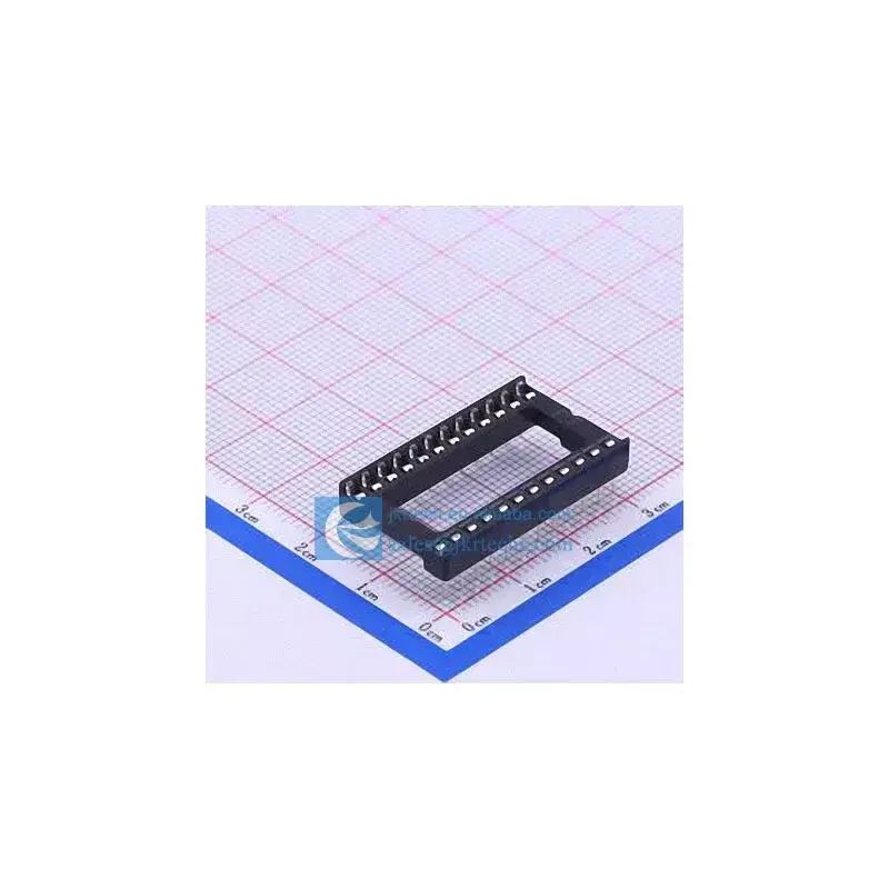 รายการ BOM สำหรับการหยุดหนึ่ง DS1009-24AT1WX-0A2ดีบุกจุ่ม15.24มม. 24 2.54มม. ซ็อกเก็ตสำหรับ DS100924AT1WX0A2 ICS ROHS