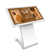 Kiosque d'affichage numérique interactif tactile autonome de 32 pouces tout-en-un pour intérieur, écran d'accueil, OEM SDK, 1 an, métal