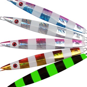 Señuelo de pesca de 150g con peso de plomo para pesca en agua salada, señuelo de jigging para barco, de hundimiento rápido y que brilla en la oscuridad. - Product Image 1