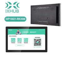 Ordinateur tactile tout-en-un industriel et commercial IXHUB 15,6 pouces Android Ubuntu avec haut-parleur PoE 1280*800