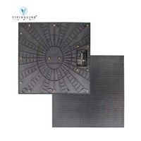 Module d'écran LED de location pour intérieur, panneau LED 250*250mm, 16S, pleine couleur P3.91 P2.6 P1.9, sortie d'usine