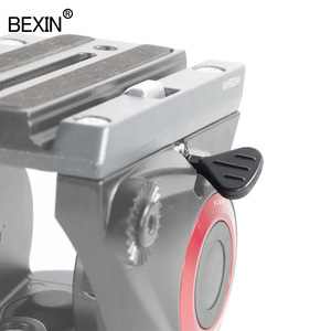 Bexin Fluid Video Camera Head Plate Lock Screw Flip Lock Aluminum Alloy <b>Tripod</b> Mounting Accessory - Product Image 1
