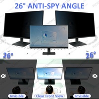 Protection d'écran anti-lumière bleue, anti-reflets, amovible, installation facile, anti-espionnage pour Lenovo 23,8 pouces 16:9, filtre de confidentialité