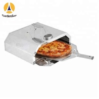 Horno de Pizza a Gas para Exteriores, Excelente Precio, con Piedra para Pizza Segura para Alimentos, Tamaño 250*285mm