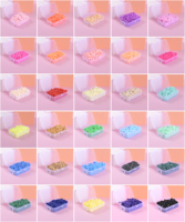 Perles en vrac en pâte polymère de 6 mm, style bohème, faites à la main, pour accessoires de bijoux DIY, 500 pièces/boîte, vente en gros transfrontalière explosive