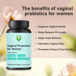 Probiotiques vaginaux naturels de bonne qualité pour femmes, en capsules, contenant un complexe probiotique, favorisent la santé vaginale, santé pour les femmes - Product Image 6