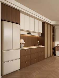 Divisor de Espacios Moderno de Madera para Sala de Estar y Entrada, Mueble Divisor de Pared que Ahorra Espacio para un Uso Versátil en el Hogar - Product Image 2