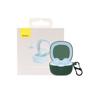 Funda protectora de goma de silicona para auriculares, accesorios para auriculares inalámbricos <span class=keywords><strong>Baseus</strong></span> wm02 tws, precio al por mayor - Product Image 1