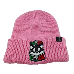 Eco Friendly Sustainable Materials Recycled RPET Acrylic Customized Beanie Winter <b>Warm</b> Skull Cuff Ribbed Gorras Knitted <b>Hats</b> - Product Image 1