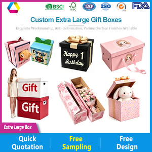 Boîtes en carton ondulé extra-larges robustes, entièrement personnalisables pour toutes les catégories, impression de logo personnalisée, imperméables et résistantes à l'huile - Product Image 5