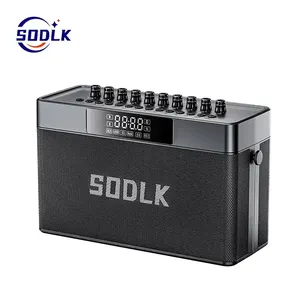 S1127 Sodlk 240W Subwoofer With Wireless Mic Portable Surround Sound System Outdoor Speaker