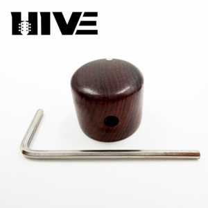 Bouton de guitare HIVE Exquisite Cocobolo, bouton en bois massif de 6 mm pour guitare électrique et basse, accessoire de modification personnalisé - Product Image 4