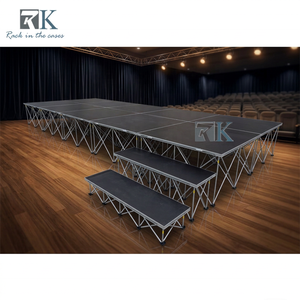 Trade <b>Shows</b> Stage Platform Aluminum Spider Riser Stage Mobile for Sale - Product Image 2