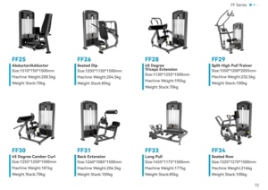 เครื่องกดขาอเนกประสงค์ GS-FF03 สำหรับฟิตเนสเชิงพาณิชย์ คุณภาพพรีเมียม แข็งแรง ทนทาน ผลิตจากเหล็ก ขายดี - Product Image 5