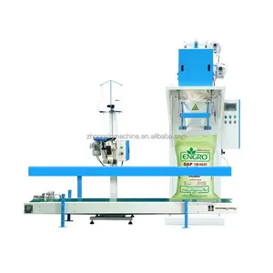 Máquina de embalagem semiautomática de fertilizantes orgânicos composta 5kg 10kg 25kg 50kg