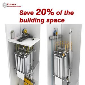 Supplier Cina Lift Komersial untuk Gedung Tinggi, Lift Penumpang 6 Orang, Lift Komunitas Hunian 8 Orang - Product Image 3