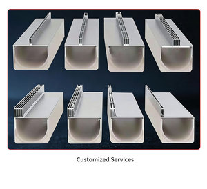 Canaux de drainage linéaires en acier inoxydable pour piscines en béton polymère - Product Image 4