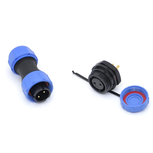 SP Series SP17 Aviation <strong>Plug</strong> <strong>Socket</strong> IP68 Waterproof <strong>Connector</strong> Male/Female <strong>Adapter</strong> PC Solder Termination for Automotive Use - Product Image 1