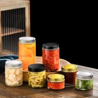 Botes de Vidrio Personalizables para Bebidas y Alimentos, Suministro Directo de Fábrica, Tapas Metálicas de Hojalata a Prueba de Fugas