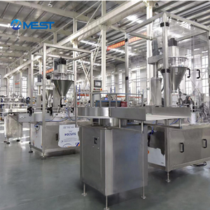 Línea de Llenado y Enlatado Semiautomática/Automática para <span class=keywords><strong>Leche</strong></span> Descremada en Polvo para Bebés, Máquina de Llenado de Proteína de Suero y Café en Polvo - Product Image 3