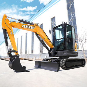 รถขุดขนาดเล็ก EPA Engine 4 ตัน แบบมัลติฟังก์ชั่น รถขุดตีนตะขาบใหม่ ความจุ 1 ตัน 5 ตัน สำหรับงานก่อสร้าง พร้อมบุ้งกี๋ - Product Image 5