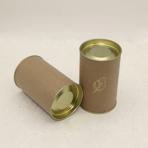 หลอดกระดาษรักษ์โลกขนาด 73x1.5x121 มม. สำหรับใส่ชา บุด้วยอลูมิเนียมฟอยล์ ทรงกระบอกทำจากกระดาษแข็ง ผลิตตามสั่งระดับพรีเมียม - Product Image 1