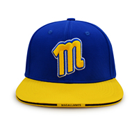 Grosir Gorras Resmi 2026 Baseball Competition Grade Practice Snapback Caps Youth Flat Bill Hat Sports Caps