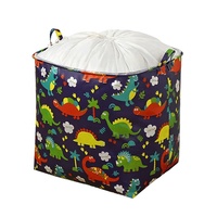 Grand panier à fermeture à cordon en coton et lin organisateur de rangement de placard pliable pour couettes jouets vêtements pour espace de garde-robe