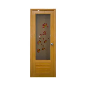 Factory Direct Selling PVC Door Design For Bathroom Doors