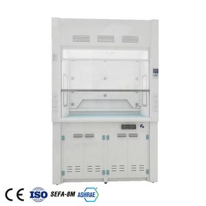 Campana de humos personalizada, armarios de acero para laboratorio, campana de humos con conductos químicos ignífugos de seguridad - Product Image 1
