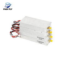 Módulo Amplificador de Potencia RF para Drones FPV de Largo Alcance, 2400-2480MHz/5.2GHz, 50W, Alta Potencia, GaN, con Suministro de 28V, Radio de 10-1000m