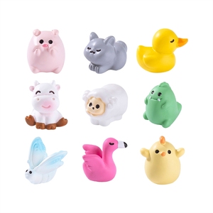 ไมโครแลนด์สเคป หมูจิ๋วและสัตว์น่ารัก ของตกแต่ง DIY สำหรับ<span class=keywords><strong>รถ</strong></span>ยนต์ ของประดับตกแต่งโต๊ะทำงานขนาดเล็ก - Product Image 5