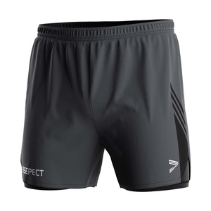 Pantalones Cortos Deportivos Transpirables 2 en 1 para Hombre, de Compresión, Secado Rápido, para Fisicoculturismo - Product Image 3