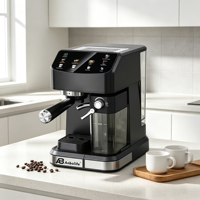 Cafetera Espresso de 20 Bares con Extracción a Temperatura Constante NTC, Espumador de Leche Automático, Cappuccino y Latte con un Solo Toque, OEM
