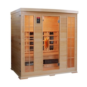 Salle de sauna infrarouge lointain de qualité supérieure Fenlin / Salle de sauna en bois / Salle de sauna russe - Product Image 6