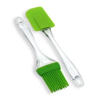 Espátula de silicona antiadherente para repostería, utensilio de cocina resistente al calor para repostería y crema, cortador de Chocolate