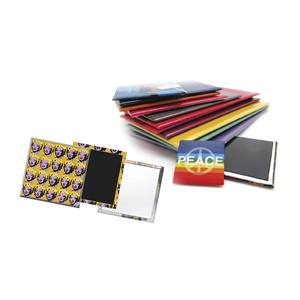 Imanes de nevera magnéticos de plástico rígido de diseño contemporáneo White Label, tamaño mediano, paquete de 50, gran poder de sujeción, multiusos - Product Image 1