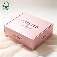 Boîte d'emballage postale en carton ondulé personnalisée avec logo imprimé, boîte à colis en carton, emballage pour la vente au détail, fabricant OEM ODM
