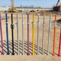 Étai de construction moderne réglable en acier galvanisé pour la construction