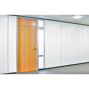 Cloison moderne solide à double isolation acoustique, panneau <span class=keywords><strong>invisible</strong></span> pour l'intimité en acier avec cadre en aluminium - Product Image 2