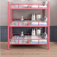 Lits superposés portables en fer pour la maternelle, lits de sieste pour enfants, garderie post-école