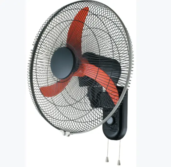 GS/CE/ETL Plastic Blade 3 Speed Choosable 5 PP blades 16" Wall Mounted Oscillating and tilting Fan