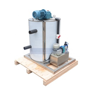 Indeice 2 tấn chất lượng cao <span class=keywords><strong>Flake</strong></span> máy nước đá thiết bị bay hơi Máy Làm Đá trống để lắp ráp - Product Image 2