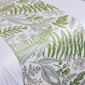 Mantel para Cama 100% Microfibra, Elegante, Resistente a la Decoloración, Cubrecama, Protector de Colchón, Decoración para Dormitorio, Habitación de Boda, Verde - Product Image 4