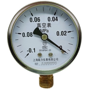 Manómetro de Vacío Y60 Y100 0.1 0 MPa, Medidor de Presión Negativa, Shanghai Leli Instrument Co Ltd - Product Image 2