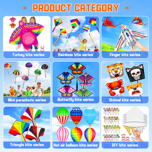 <span class=keywords><strong>Cometa</strong></span> Grande de Plástico PE con Impresión a Todo Color, Fácil de Volar, Diseño de Dibujos Animados, Venta al por Mayor, OEM/ODM - Product Image 6